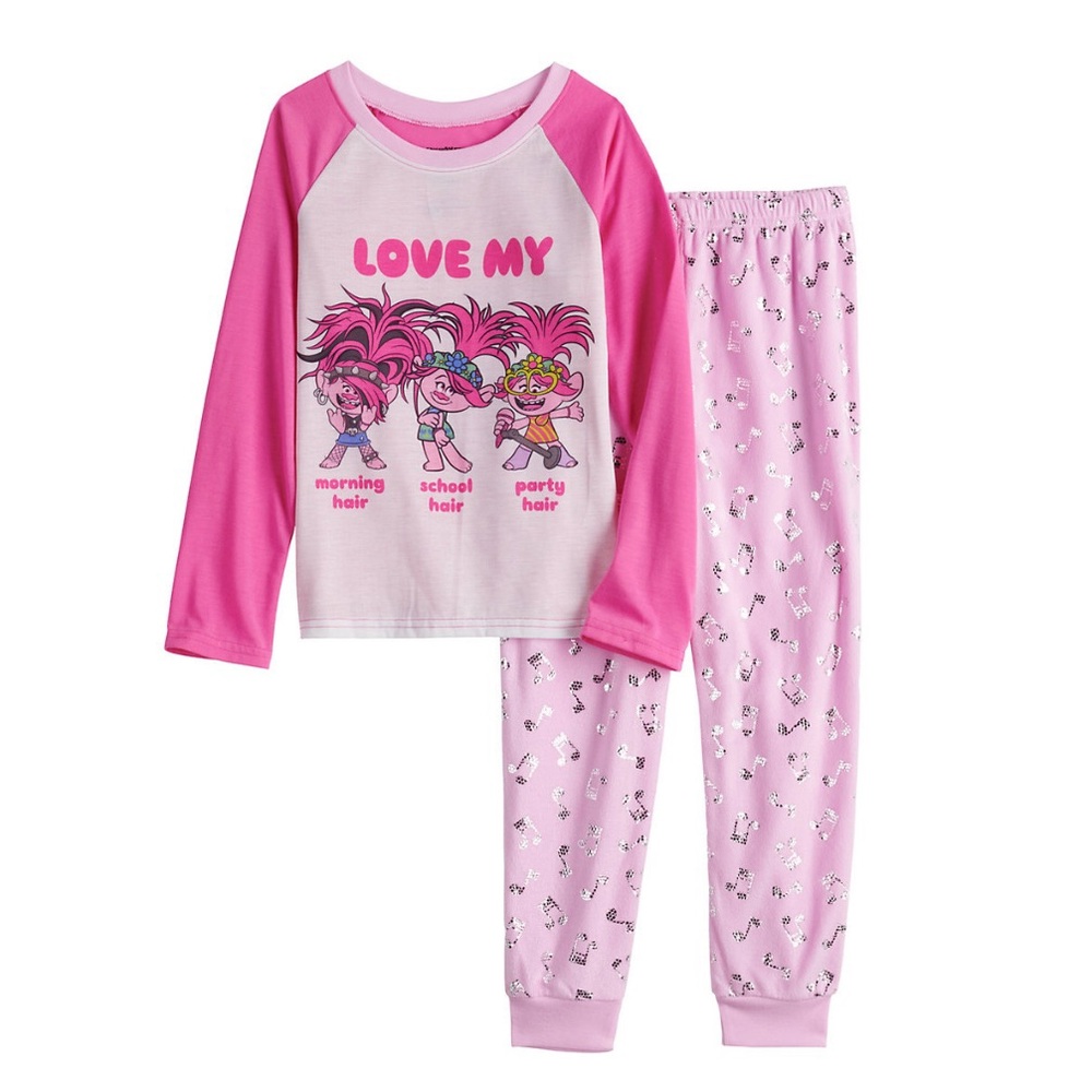DreamWorks Trolls Love My Party Hair Pajama